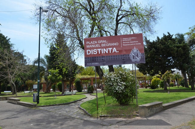 Remodelación de la Plaza Belgrano en Villa Adelina