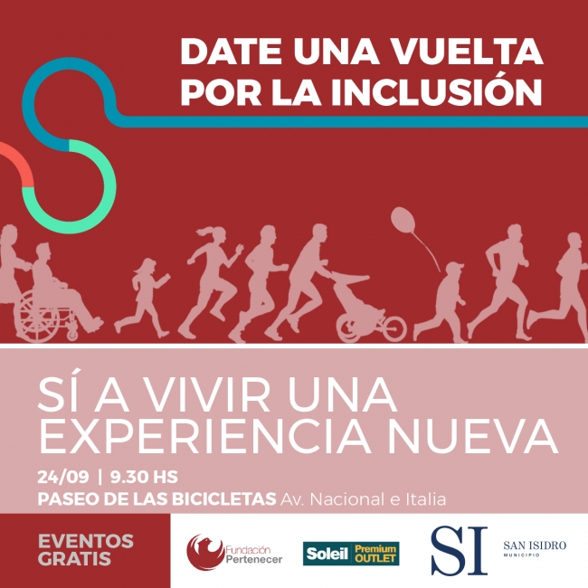 El Domingo 24 se realizará una maratón inclusiva
