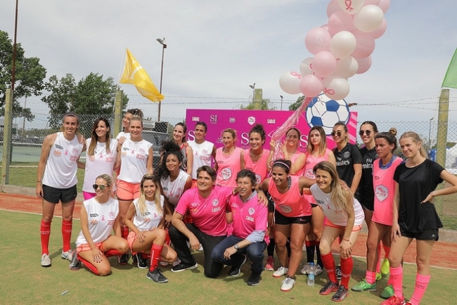 San Isidro concientiza contra la violencia de género a través del fútbol femenino